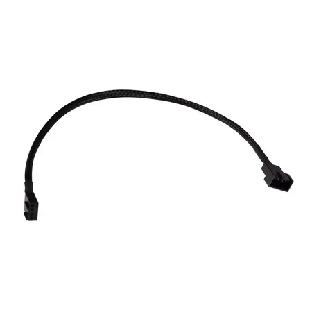 Alphacool fläktkabel förlängning 4-pin till 4-pin 30 cm, svart