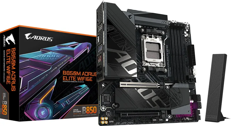 GIGABYTE B850M AORUS ELITE WIFI6E