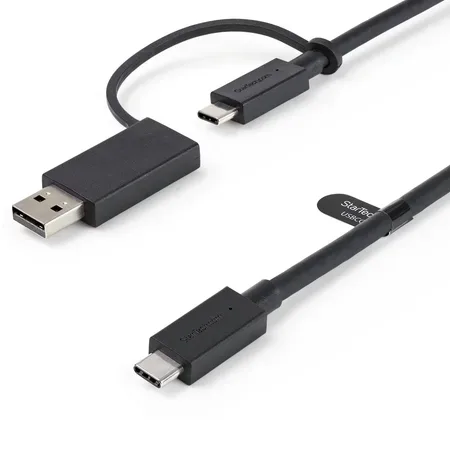 StarTech.com 1 m USB-C-kabel med USB-A-adapterdongel