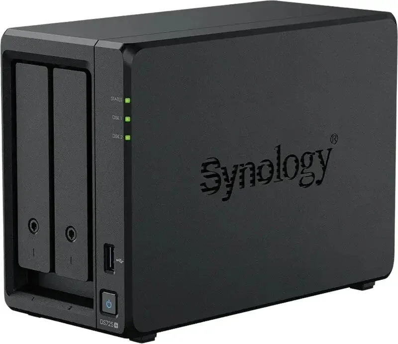 Synology DS725+ NAS-server för små och medelstora företag