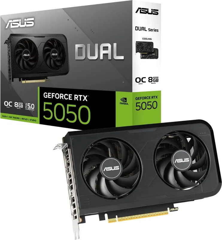 ASUS Dual GeForce RTX 5050 8GB OC