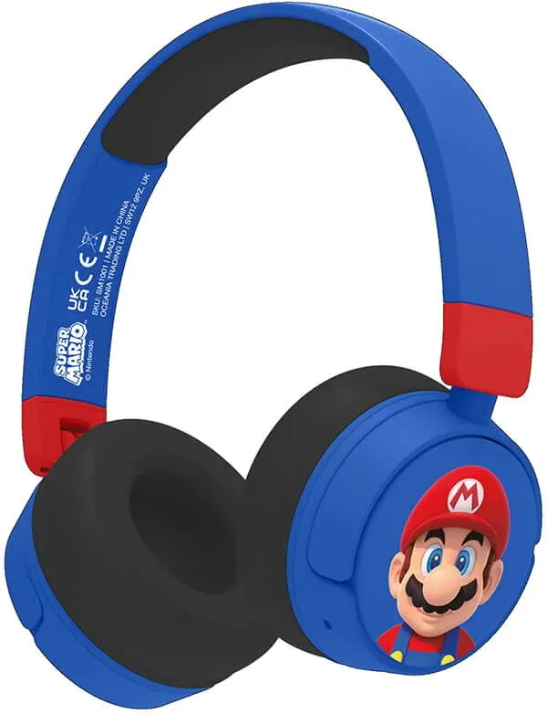 OTL Super Mario trådlösa On-Ear-hörlurar