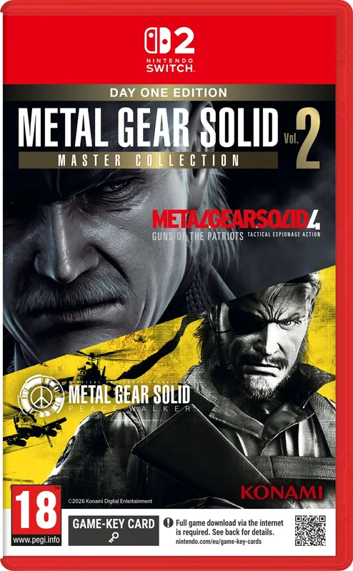 Metal Gear Solid Master Collection 2 D1 Edition