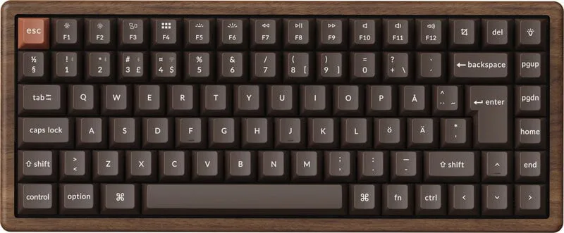Keychron K2 HE SE Wireless Tri-Mode All-Wood