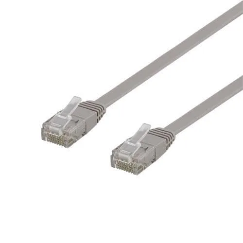NÖRDIC Cat6 U/UTP flat nätverkskabel 1m