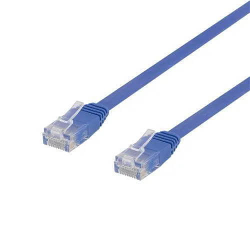 NÖRDIC Cat6 U/UTP flat nätverkskabel 50cm