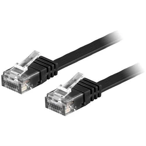 NÖRDIC Cat6 U/UTP flat nätverkskabel 30cm