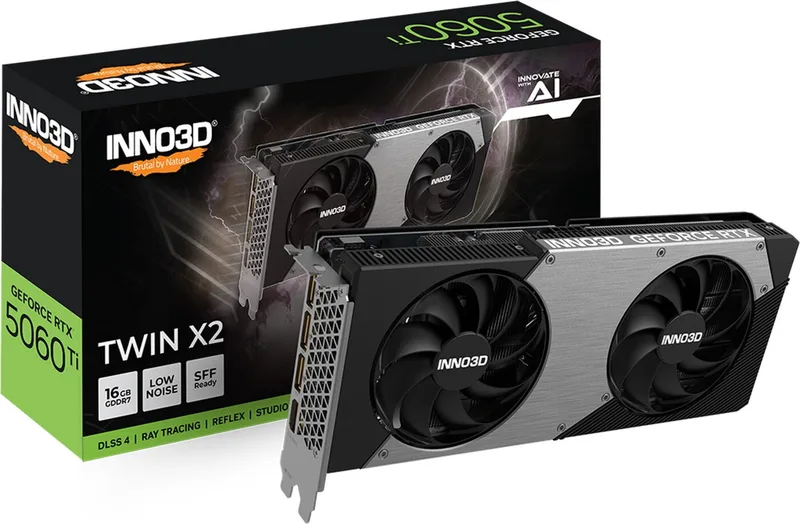 Inno3D GeForce RTX 5060 Ti 8GB TWIN X2
