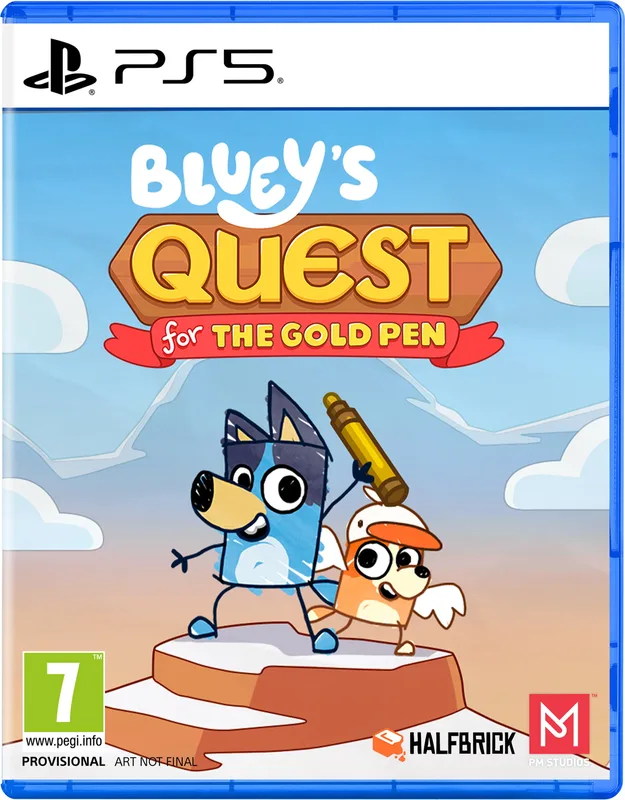 Bluey's Quest for the Gold Pen, PS5