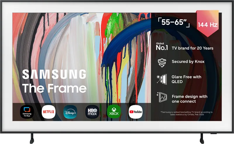 Samsung The Frame 65" TQ65LS03HAUXXC / 4K / QLED / 144 Hz / Smart TV (2026)