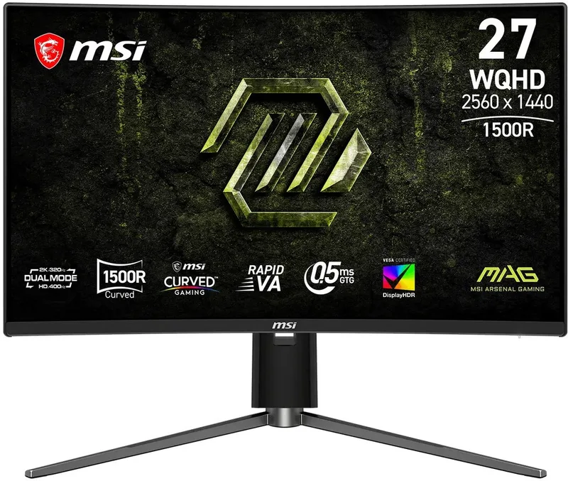 MSI MAG 274CQPDF X32 27" VA-skärm, 2560x1440, 320 Hz