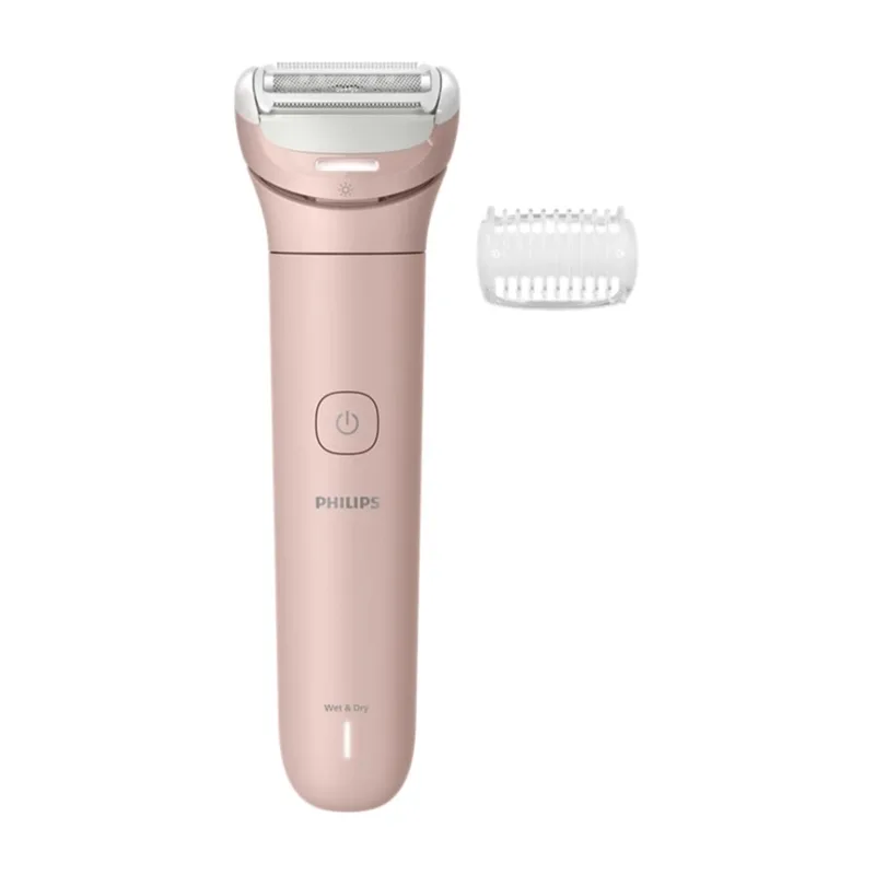 Philips Lady Shaver Series 8000 – sladdlös rakapparat för våt- och torrakning, 3-bladssystem, flexibelt rakhuvud, för ben och kropp, 100 minuters drifttid, modell BRL129/00