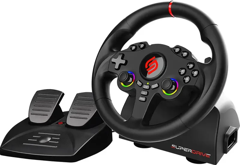 Subsonic Steering Wheel 220 RS Multi racingvolang + pedaler