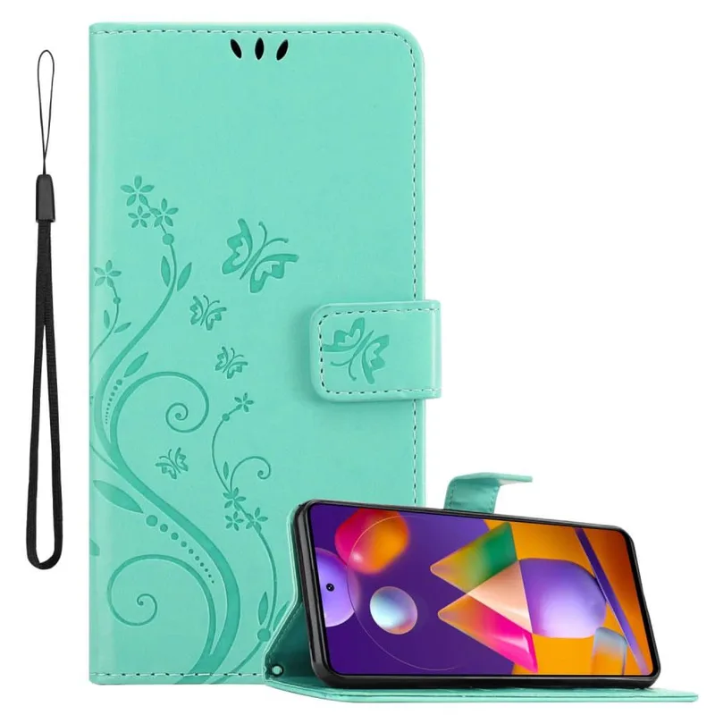 Samsung Galaxy M31s Skal Fodral i blomdesign