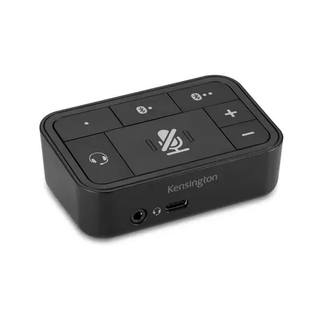 Kensington Universal 3-in-1 Pro headsetkontroll, svart, Bluetooth