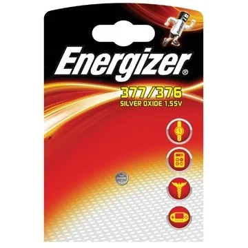 Energizer 377/376 knappcell, silveroxid