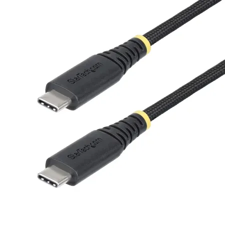 StarTech.com USB-C-laddkabel 1 m, 240 W, silikonmantel med flätning