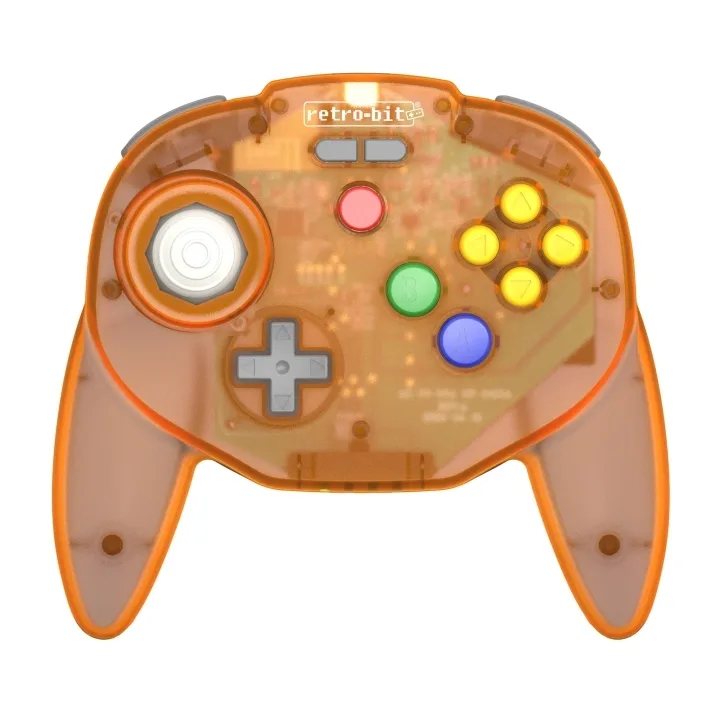 Retro-Bit Tribute 64 2.4G Orange Hawk Ltd Ed