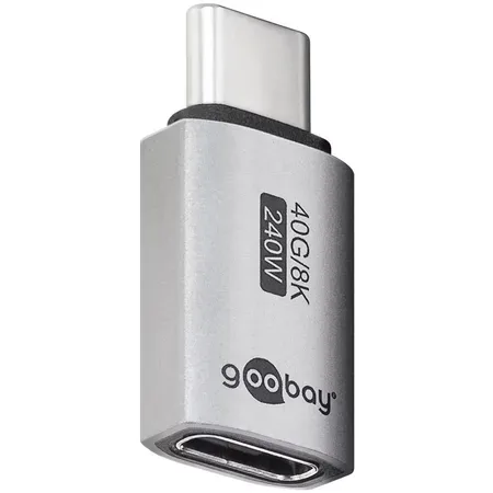 Goobay 74447 USB-C-kabel, hane till hona