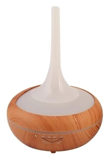 Luftfuktare trä LED-lampa