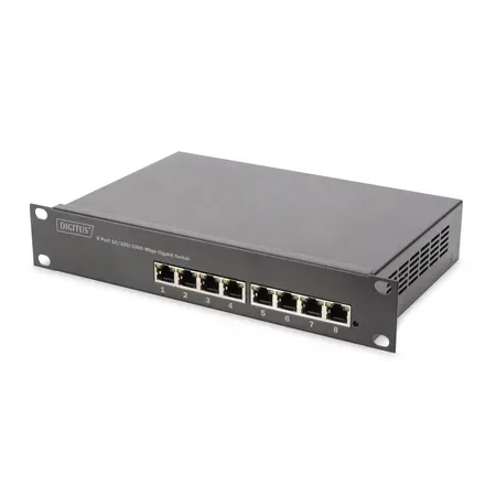 DIGITUS DN-95331 administrerad switch 8 portar