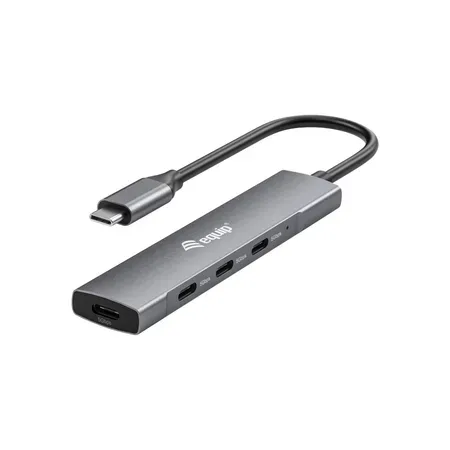 Equip USB-hubb 4-Port 3.2/C->4x3.0, USB-C