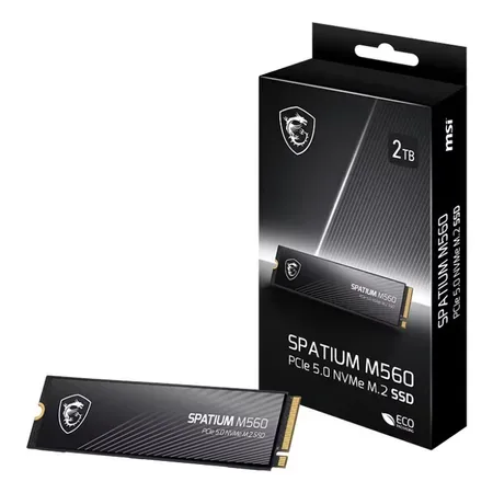 MSI SPATIUM M560 PCIE 5.0 NVME M.2 2 TB