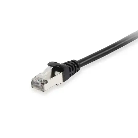 Equip patchkabel Cat6A S/FTP 2xRJ45, 0,15 m, svart