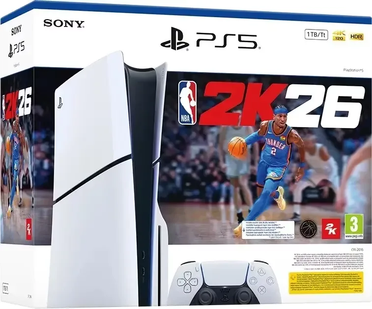 Sony Playstation 5 Standard Edition 1TB + NBA 2K26