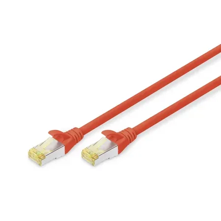 Digitus DK-1644-A-100/R nätverkskabel röd 10 m Cat6a S/FTP (S-STP)