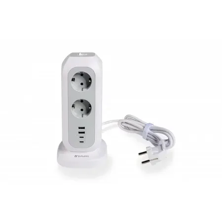 Verbatim EUPT-01 grenuttag med 11 uttag och 2 USB-A