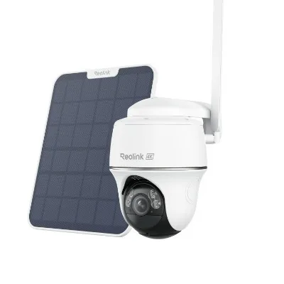 Reolink Go PT Ultra (W) + Solpanel 2 (W) Batteri 4G Kamera