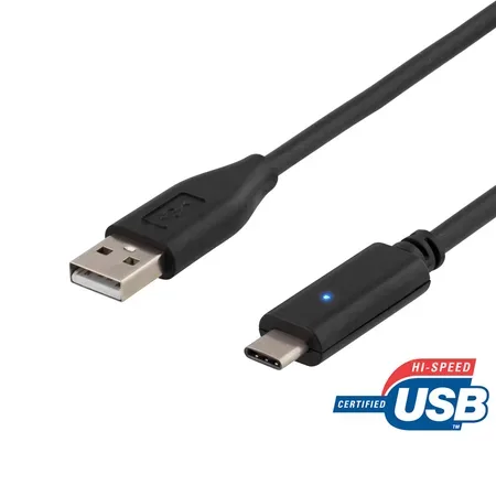 DELTACO - USB typ C-kabel