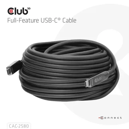 CLUB3D CAC-2580 USB-kabel