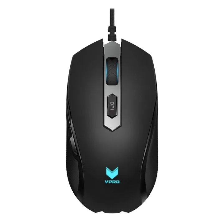 Vpro V210 gamingmus, optisk, svart