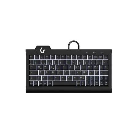 KeySonic TAS KSK-3010ELC (DE) Super-Mini USB/PS/2