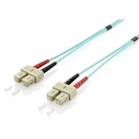 Equip 255321 InfiniBand- och fiberoptisk kabel, 1 m, SC, turkos