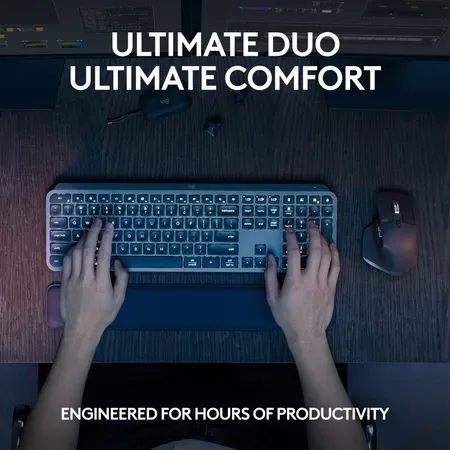 Logitech MX Keys S Combo tangentbord och mus