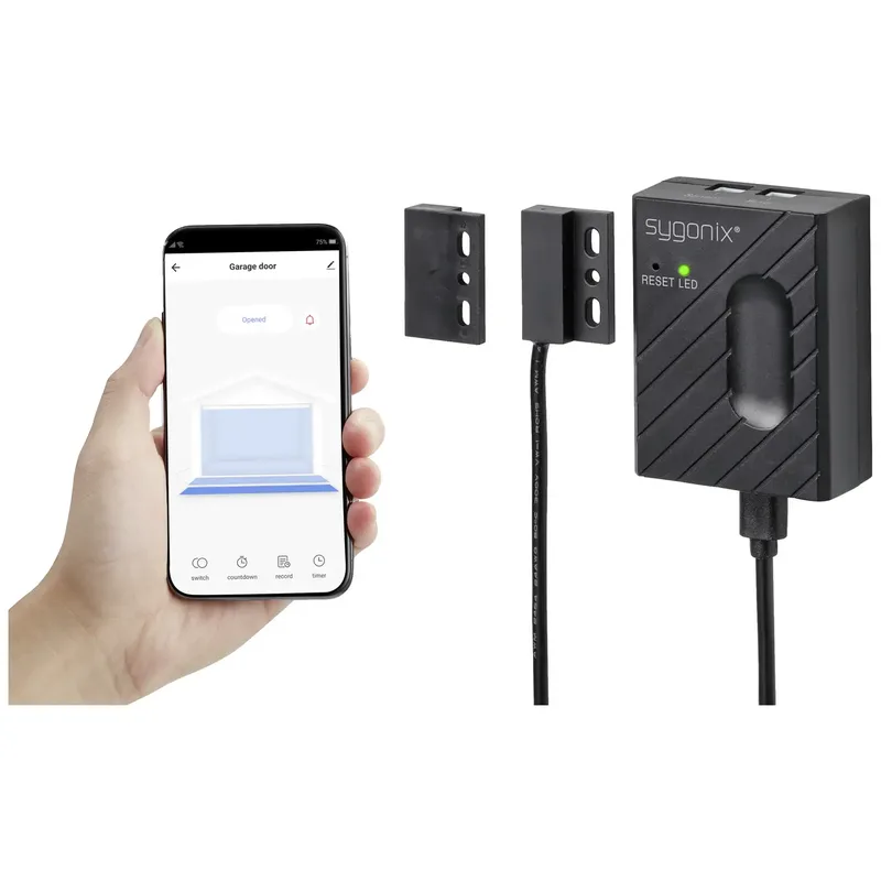 Sygonix SY-4887416 Trådlös garagedörrsstyrning 2.4 GHz Utanpåliggande