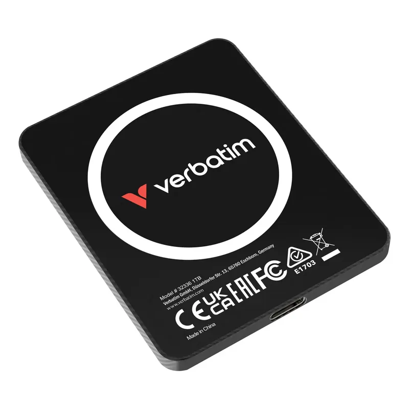 Verbatim 1 TB Extern SSD-disk Svart 32336