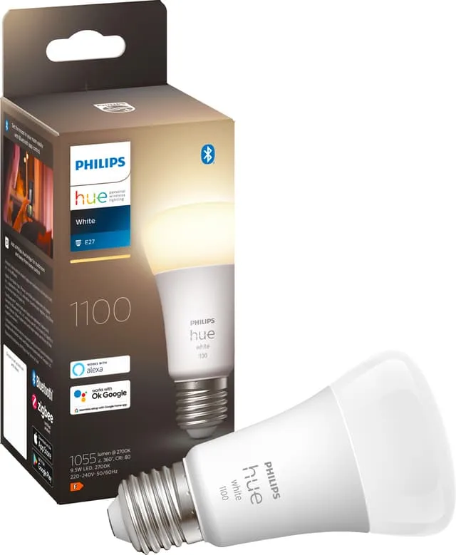 Philips Hue W glödlampa 9.5W A60 E27