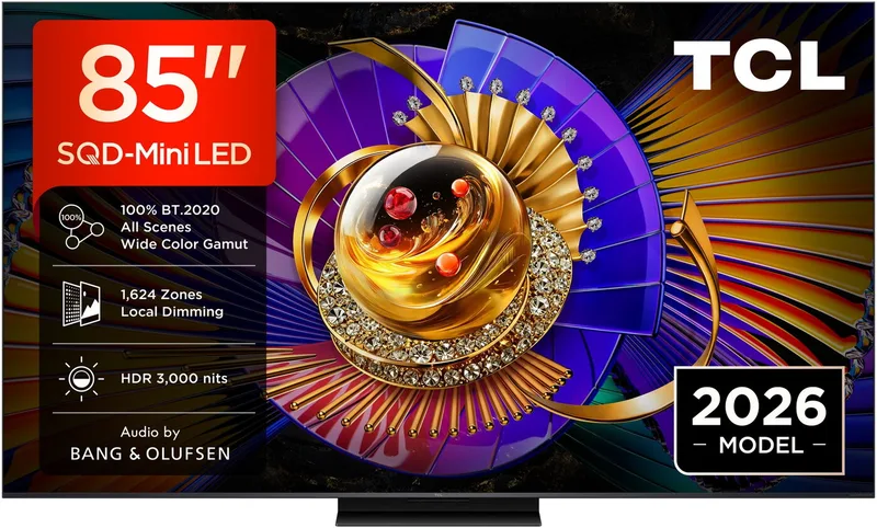 TCL C7L 85" / SQD-Mini LED / 4K / Smart TV