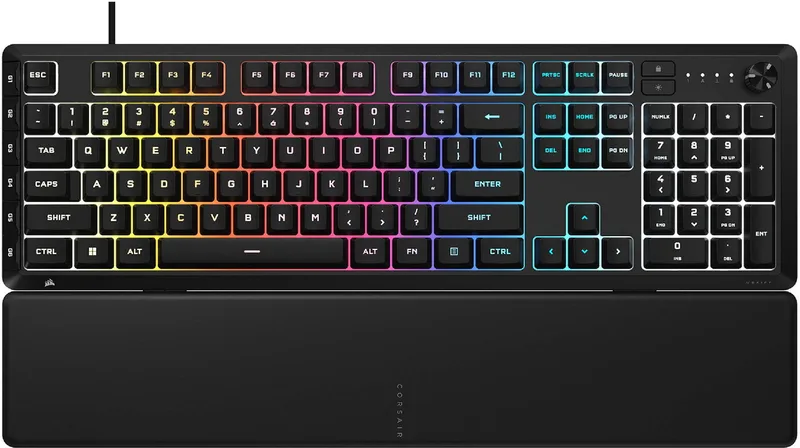 Corsair SKIFF 100 PLUS tangentbord med 6 programmerbara G-knappar och IP53-klassning