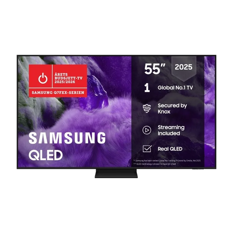 Samsung 55" Q7F5 QLED 4K Smart TV