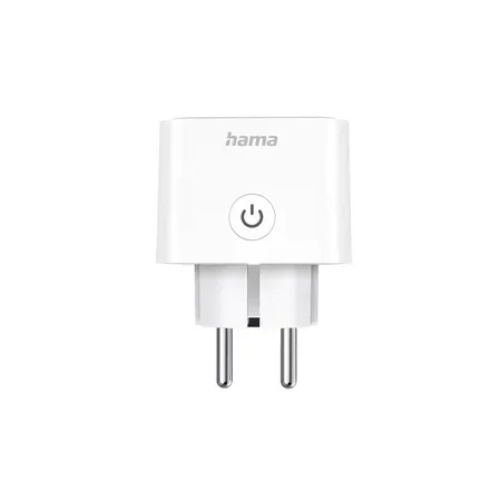 Hama 176638 smart Wi-Fi-kontakt, vit, 3 680 W