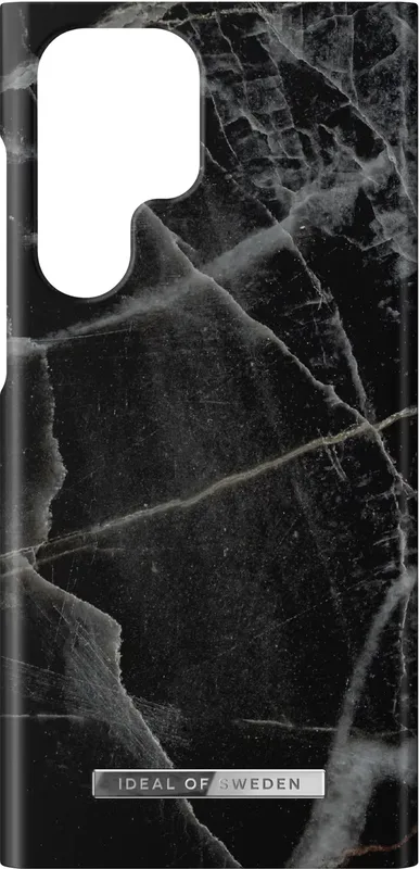 iDeal of Sweden Samsung Galaxy S22 Ultra fodral (Black Thunder Marble)