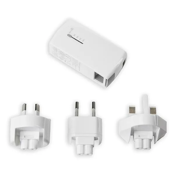Targus 2-in-1 USB-väggladdare och powerbank 2100 mAh
