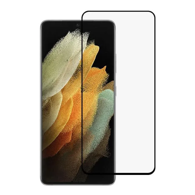 Skalo Samsung S21 Ultra Heltäckande Skärmskydd Härdat Glas