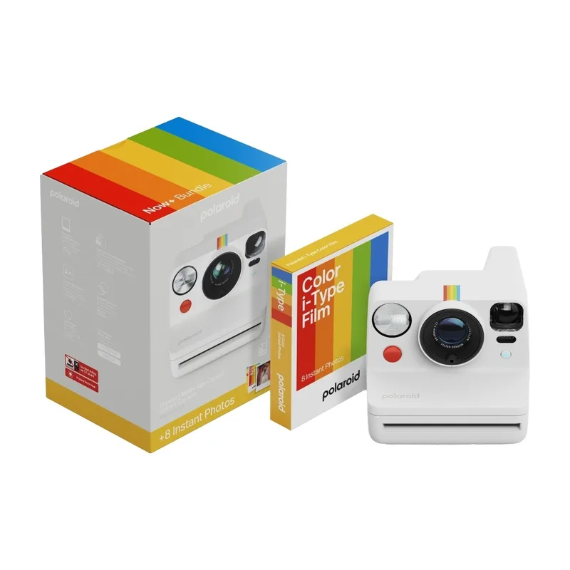 Polaroid Now+, Vit, 102,3 mm, Automatisk, 0.4
