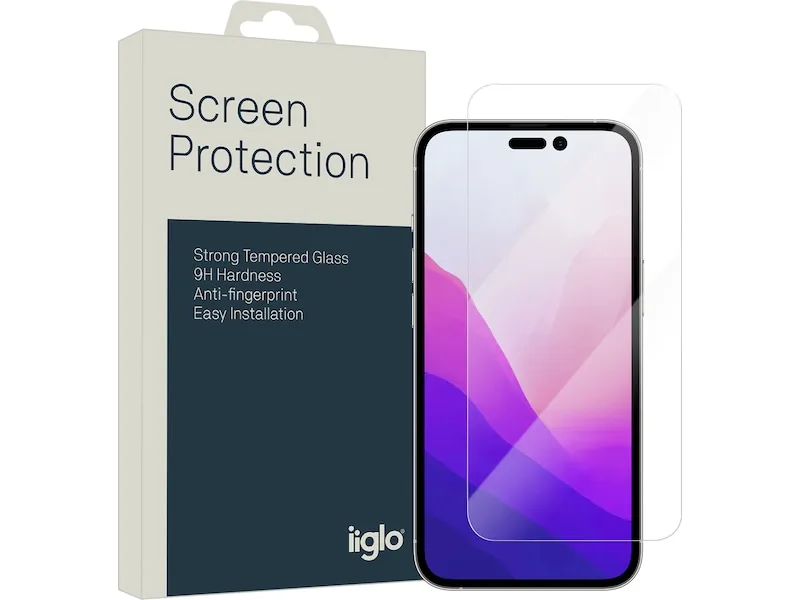 iiglo iPhone 14 Pro Skärmskydd